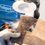 Dvoukotoučová bruska s bílým kamenem BG 200 AL náhled