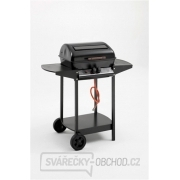 Gril plynový - černý 2 hořáky gallery main image