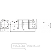 Elektrický naviják Golemwinch 7.7 tun 24V Elektrický naviják Golemwinch 7.7 tun 24V náhled