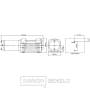 Elektrický naviják na čtyřkolky Golemwinch SYNT 1,6 t náhled
