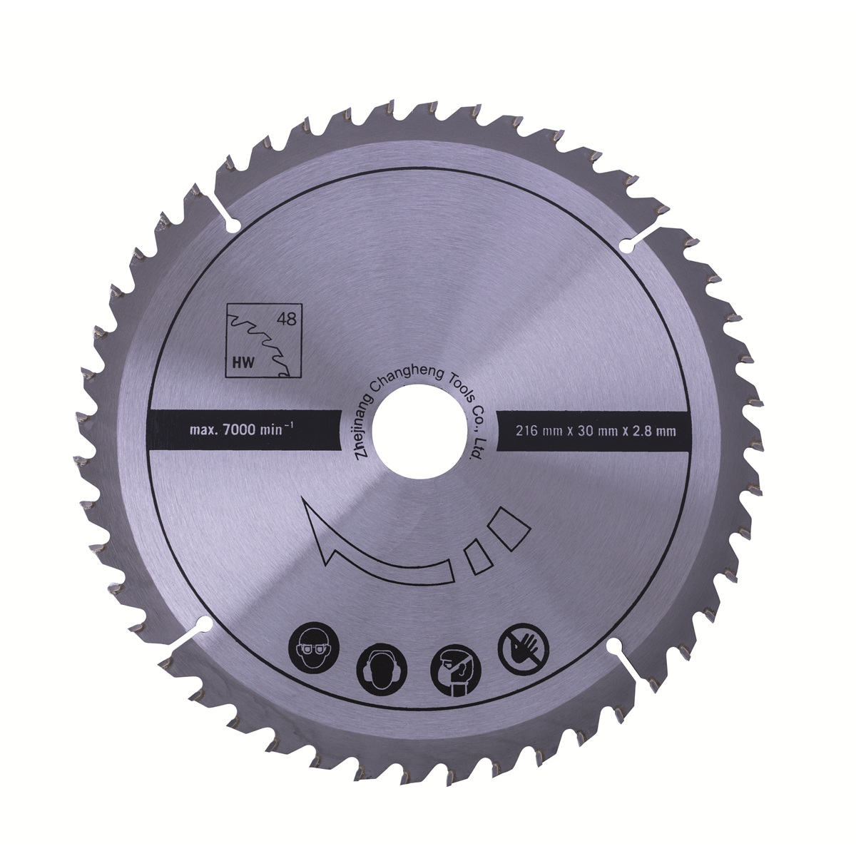 Levně Scheppach Pilový kotouč na dřevo 216x30x2,8mm 48 zubů 7901200705