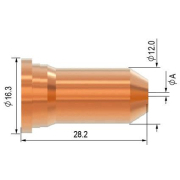 Dýza 1,4 80/90 A 100(bal.10) Náhled