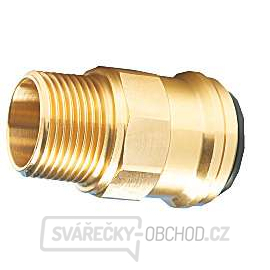 Přímá zástrčková spojka AD 15 x 1/2" AG (kuželový závit)