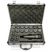Kleštiny ER32, 3 – 20 mm, 18 ks + kleštinový upínač MK2 / M1 Kleštiny ER32, 3 – 20 mm, 18 ks + kleštinový upínač MK2 / M1 gallery main image