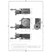 Horizontálně-vertikální kruhový dělicí stůl RT 100 Náhled