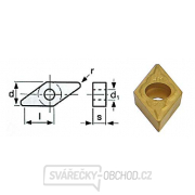 Břitové destičky V/35°, 5 ks Břitové destičky V/35°, 5 ks gallery main image