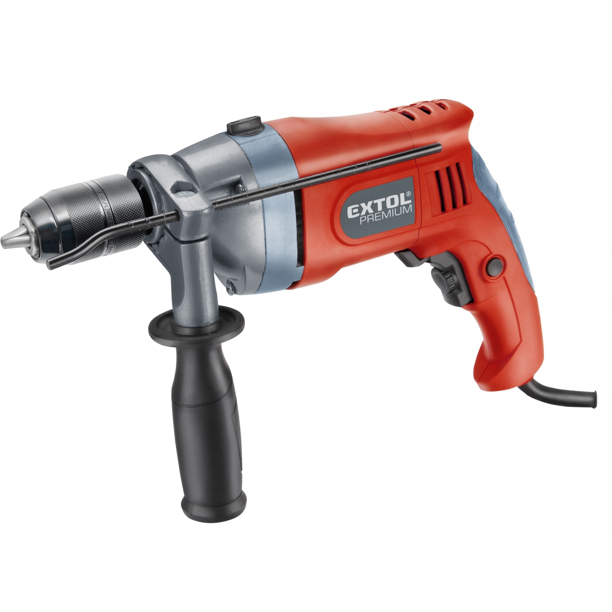 EXTOL PREMIUM Vrtačka s příklepem, Click-lock, 850W 8890032