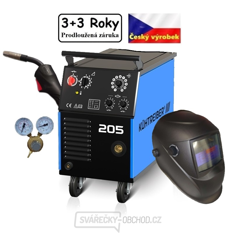KIT 205 Standard 4 kladka + hořák + kukla + ventil + dárek