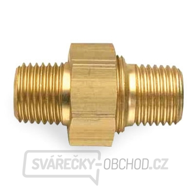Závitová spojka (nipl) rozebíratelná 1/4"x 1/4"