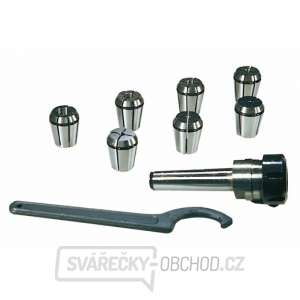 Kleštinový upínač MK3 a kleštiny 4, 6, 8, 10, 12, 14, 16 mm Kleštinový upínač MK3 a kleštiny 4, 6, 8, 10, 12, 14, 16 mm gallery main image
