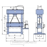 Hydraulický lis WPP 200 MBK Náhled