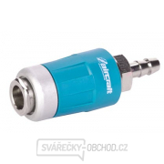 Bezpečnostní rychlospojka s hadicovou vsuvkou 10 mm Bezpečnostní rychlospojka s hadicovou vsuvkou 10 mm gallery main image