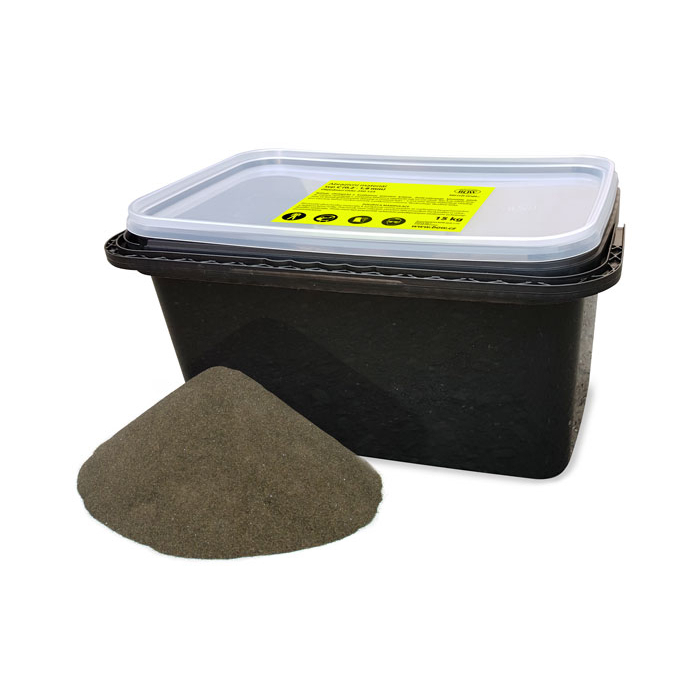 Bow Pískovací směs - písek kbelík 15 kg, zrnitost 0,2-1,8 mm