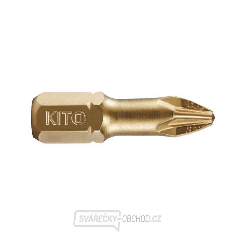 Hrot, S2/TiN, KITO - PZ 1x25mm