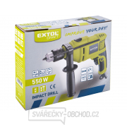 Vrtačka s příklepem, 550W Extol Craft náhled