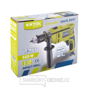 Vrtačka s příklepem, 550W Extol Craft náhled