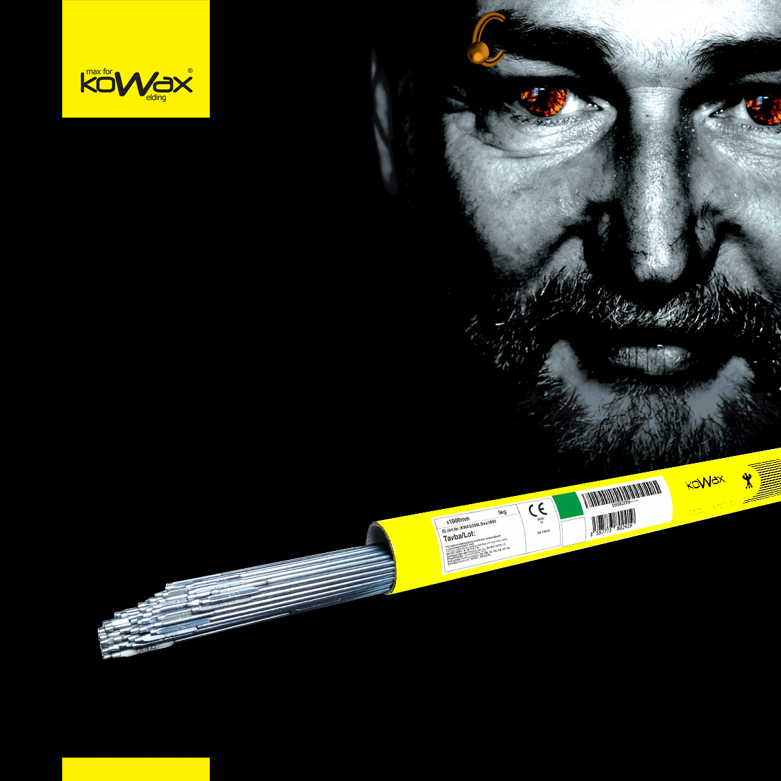 Svařovací drát KOWAX 308LSi TIG 1,6/1000 mm 5 kg KWXS308LSI161000