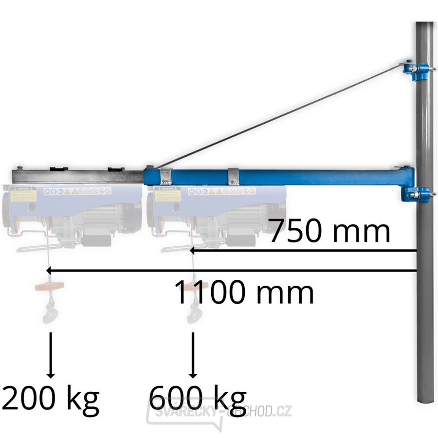 Výkyvné rameno typu 1200