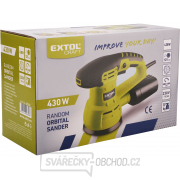 Bruska excentrická, 430W, 125mm Bruska excentrická, 430W, 125mm náhled