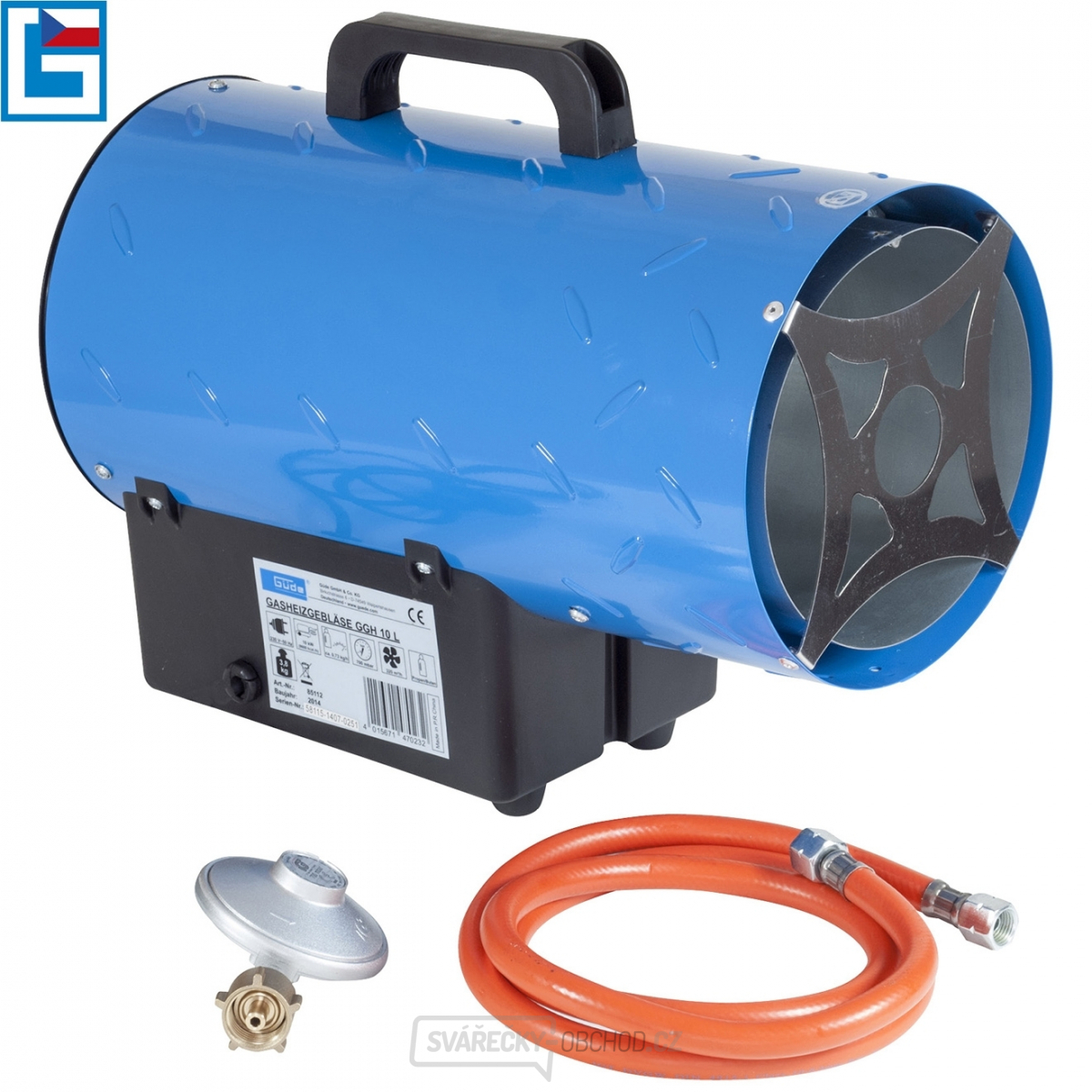 Topidlo plynové GGH 10 L