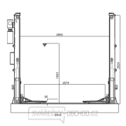 Dvousloupový zvedák Golemtech 4200 kg MAXI náhled