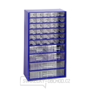 Závěsná skříňka - 30 M, 4 S, 2 V - modrá 6765M Závěsná skříňka - 30 M, 4 S, 2 V - modrá 6765M gallery main image