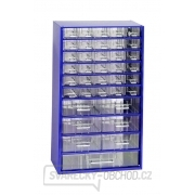 Závěsná skříňka - 30 M, 6 S, 1 V - modrá 6723M Závěsná skříňka - 30 M, 6 S, 1 V - modrá 6723M gallery main image