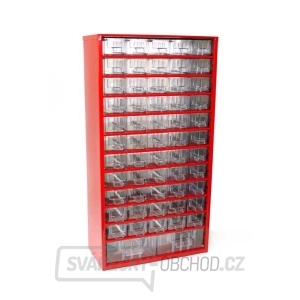 Závěsná skříňka - 55 M, 2 S - červená 6749C Závěsná skříňka - 55 M, 2 S - červená 6749C gallery main image