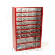 Závěsná skříňka - 35 M, 4 S - červená 6743C Závěsná skříňka - 35 M, 4 S - červená 6743C gallery main image