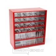 Závěsná skříňka - 20 M, 2 S, 1 V - červená 6731C Závěsná skříňka - 20 M, 2 S, 1 V - červená 6731C gallery main image