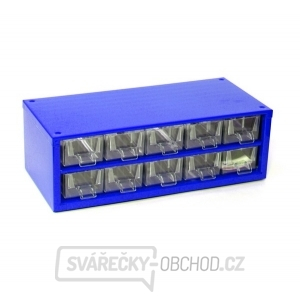 Závěsná skříňka - 10 M - modrá 6737M Závěsná skříňka - 10 M - modrá 6737M gallery main image