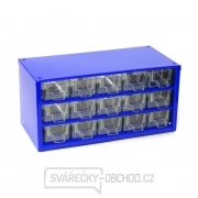 Závěsná skříňka - 15 M - modrá 6740M Závěsná skříňka - 15 M - modrá 6740M gallery main image