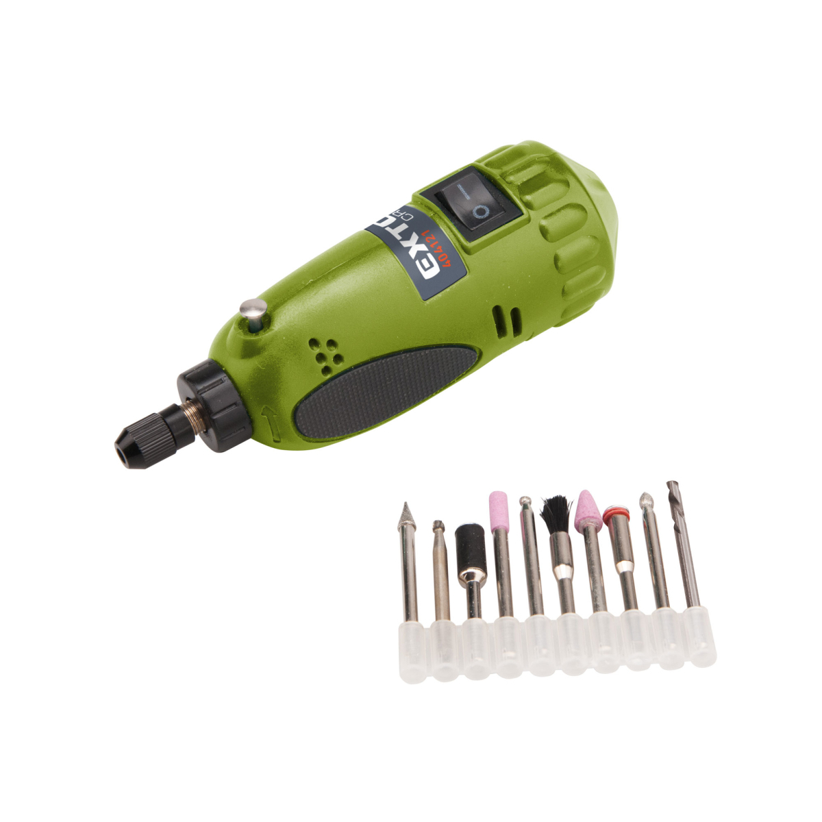 EXTOL CRAFT Mini vrtačka/bruska s transformátorem 404121