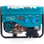 Elektrocentrála benzínová a plynová HERON (LGP/NG) 6,3HP/2,4kW, elektrický start náhled