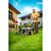 Benzínová sekačka na trávu Riwall PRO RPM 5135 4v1 s pojezdem náhled