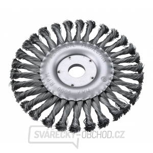 Copánkový ocelový kartáč na úhlové brusky - pr. 178 mm  gallery main image