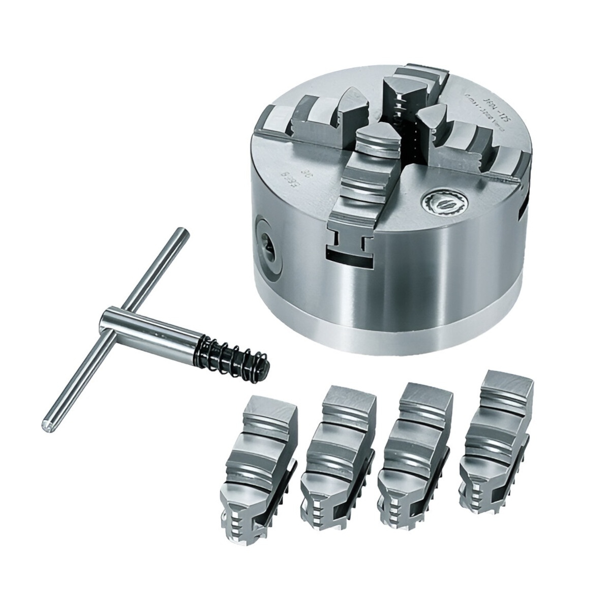 Levně čtyřčelisťové sklíčidlo 125 mm (4ks) 74007400