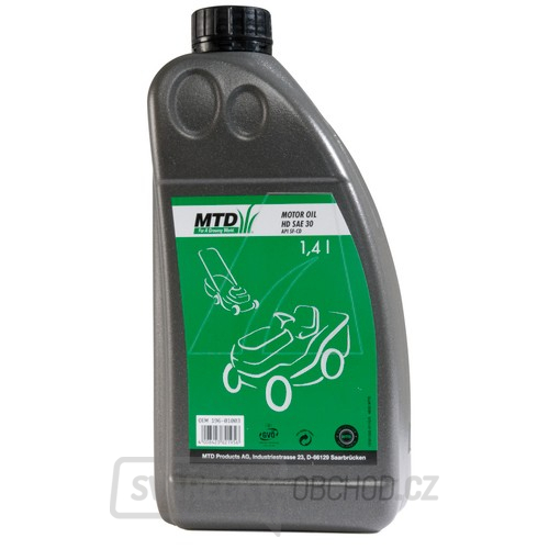 Letní motorový olej SAE 30/HD, 1,4 l 