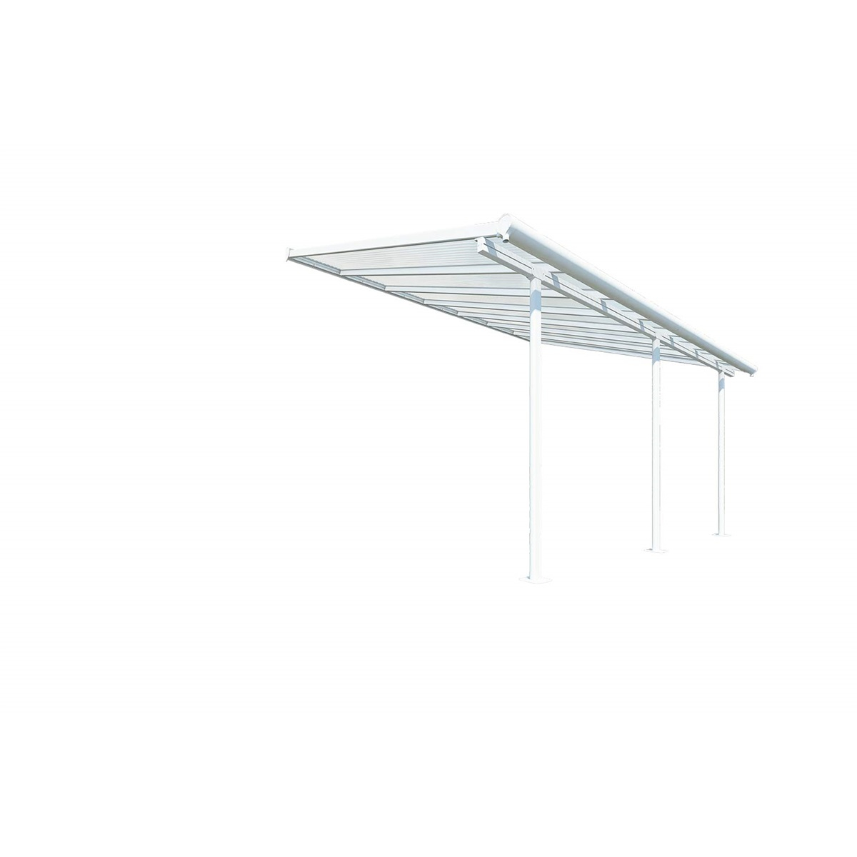 Sierra 4200 bílá 3 x 4,25 - hliníková (montovaná) pergola Náhled