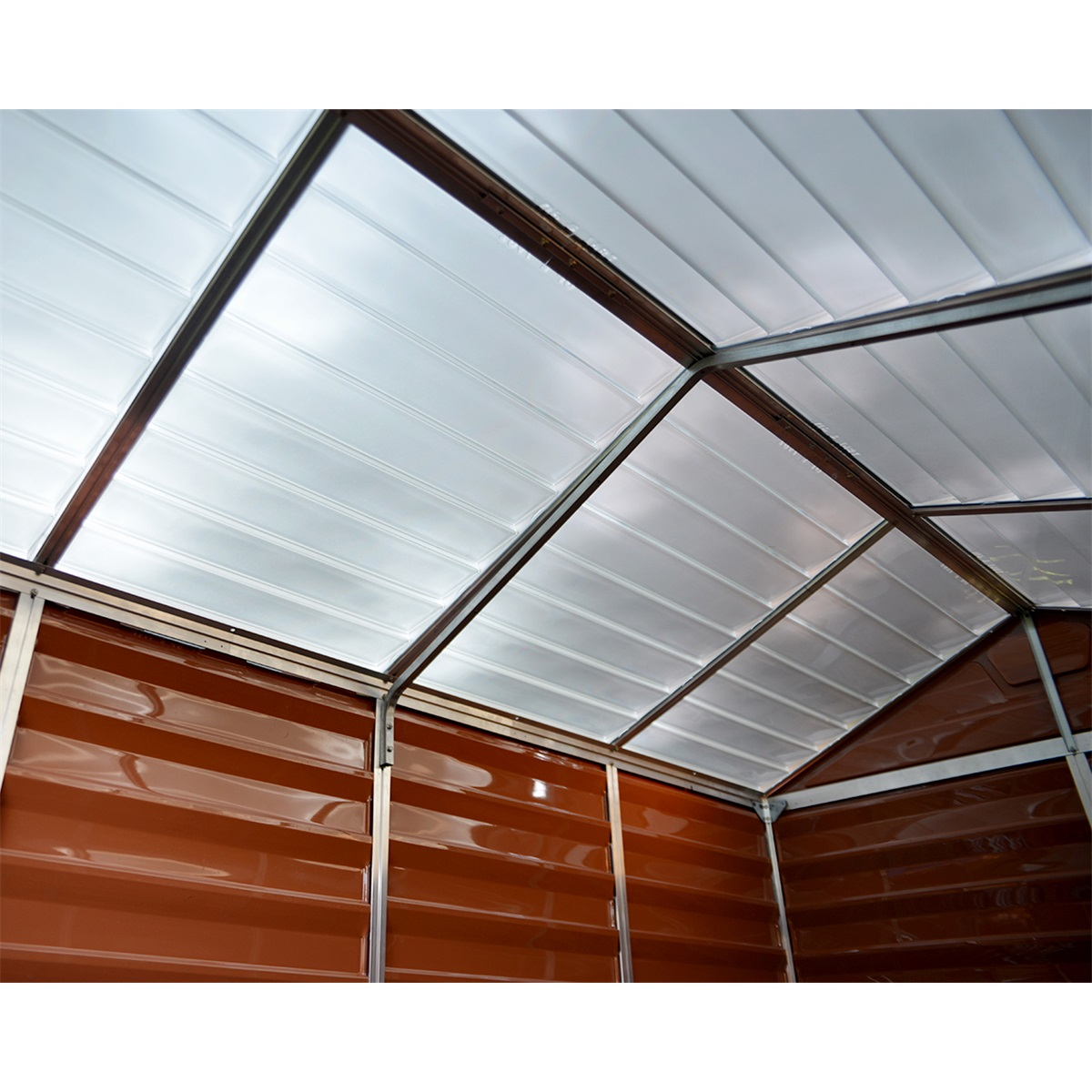 Skylight 6x10 hnědý - zahradní domek Náhled