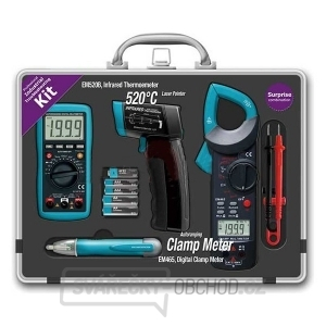 Sada přístrojů pro měření a vyhledávání závad v elektrických systémech ETK06A Sada přístrojů pro měření a vyhledávání závad v elektrických systémech ETK06A gallery main image