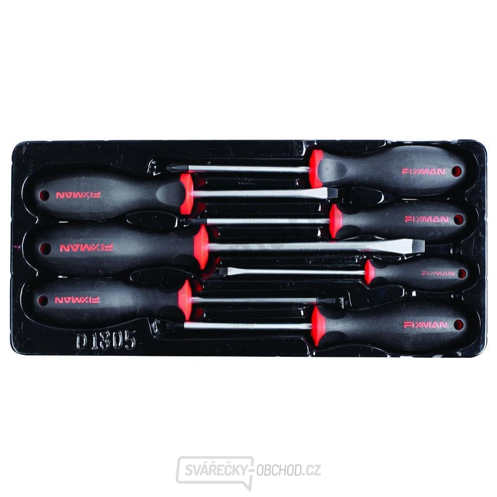 Sada plochých, křížových a TORX šroubováků - 7ks