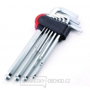 Sada zástrčných 6-hranných imbusových klíčů s kuličkou D2324 Sada zástrčných 6-hranných imbusových klíčů s kuličkou D2324 gallery main image