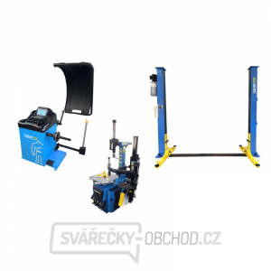 SET 2 MAXI - Automatická zouvačka TC03, vyvažovačka TW-02 3D a dvousloupový zvedák 4000kg MAXI SET 2 MAXI - Automatická zouvačka TC03, vyvažovačka TW-02 3D a dvousloupový zvedák 4000kg MAXI