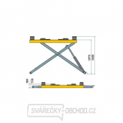 SET 3 ECONOMIC - Poloautomatická zouvačka TC01, vyvažovačka TW01 a nůžkový zvedák 2700kg náhled