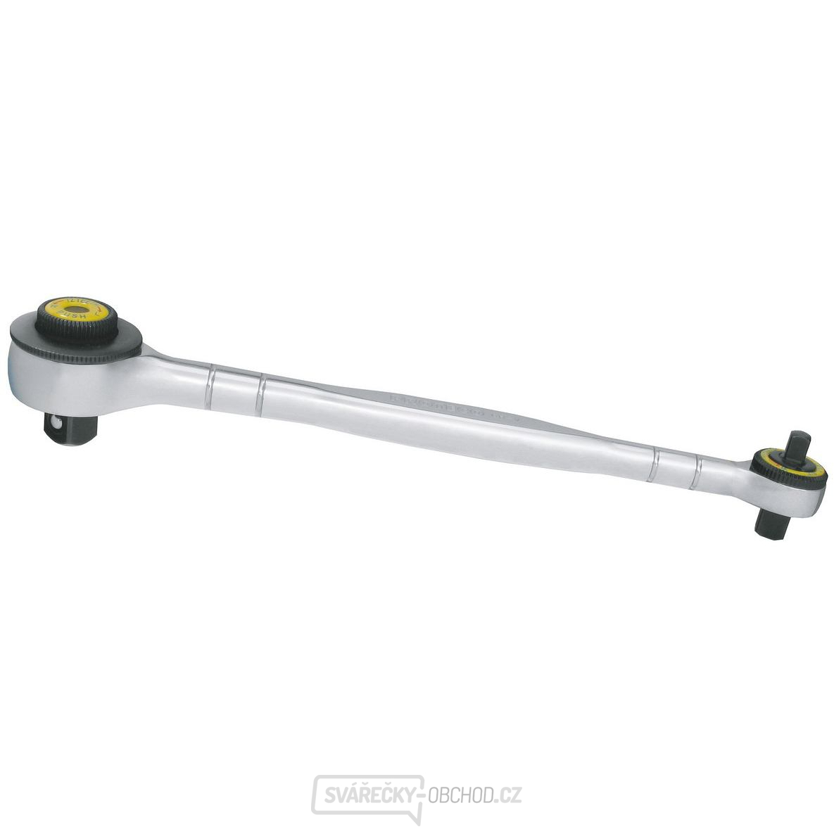 ráčna trojitá 1/4", 3/8", 1/2"  72z celokovová 250 mm
