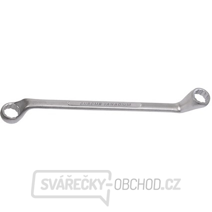 Klíč očkový 13x16 vyhnutý 75st. DIN 838 chrom-vanadi