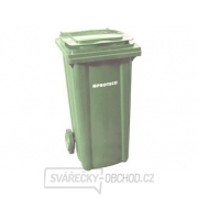 popelnice 240 L  plastová zelená s kolečky gallery main image