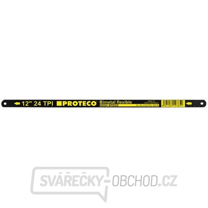 List pily na kov jednostranný Bi-Metal 12" 24TPi