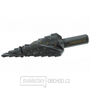 Stupňovitý vrták HSS TiAlN se spirálovou drážkou a lamačem třísek 04-32 mm gallery main image